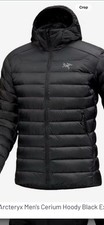 NWOT ARC'TERYX  Black Cerium